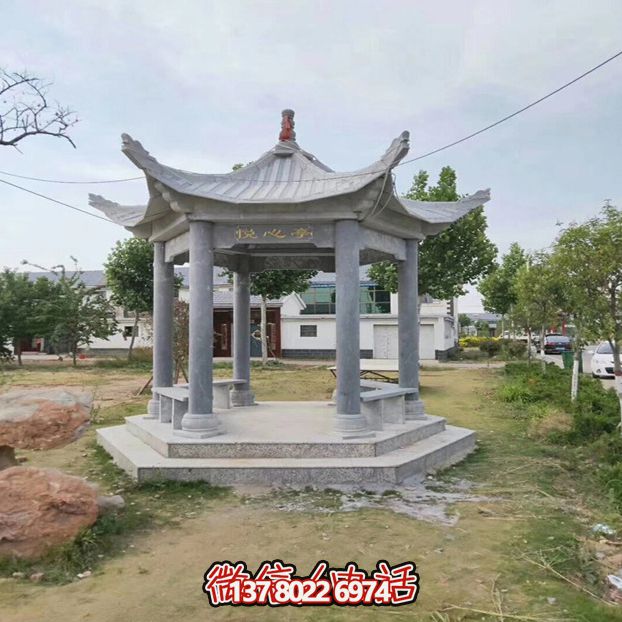 舒適涼亭休息座椅，最適合鄉(xiāng)村戶(hù)外休閑