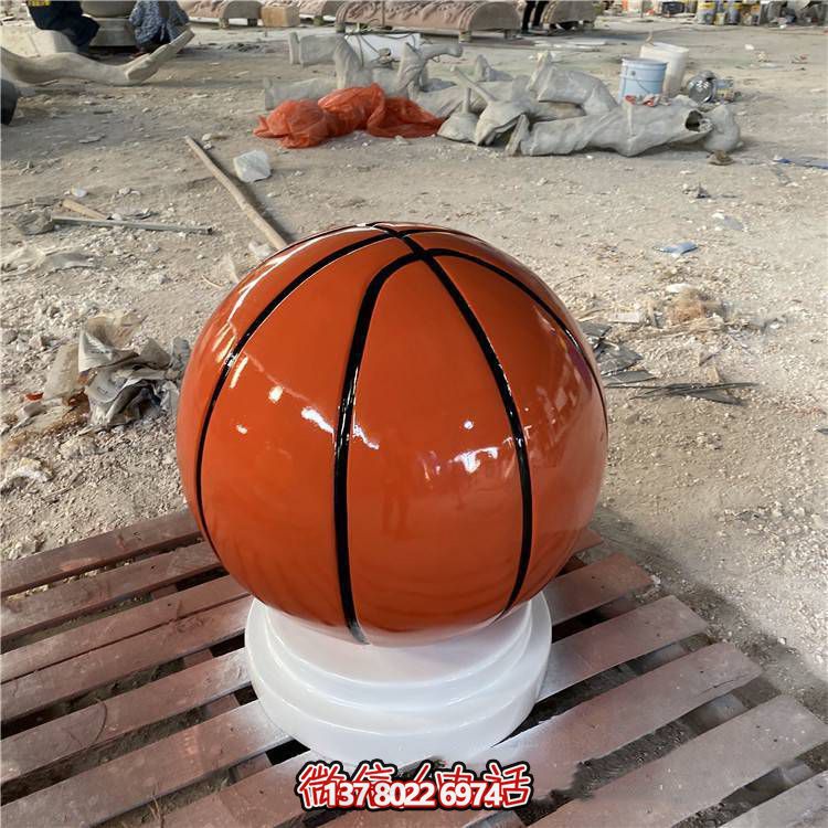 仿真玻璃鋼雕塑一款融入公園、校園、體育館的創(chuàng)意體育裝置