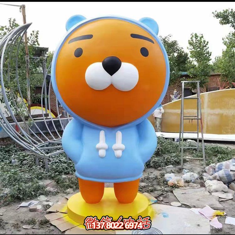 安全可靠的玻璃鋼卡通景觀游樂場(chǎng)為幼兒提供樂趣